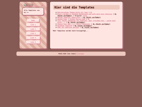 templates screenshot