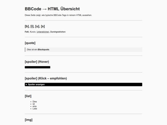 templates/bbcode/bbcode-demo screenshot