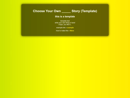 templates/cyostory screenshot