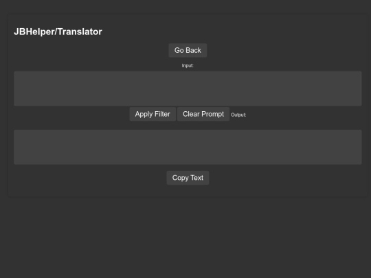 translator screenshot