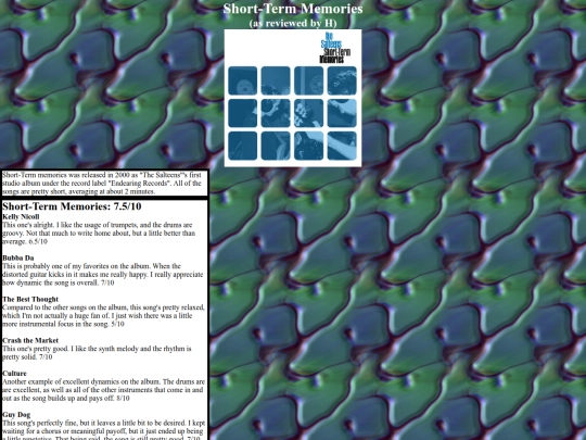 short-termmemories screenshot