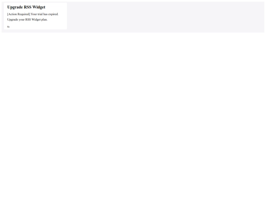 rss screenshot