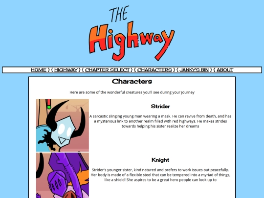 characters screenshot