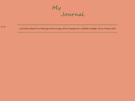 myjournal screenshot