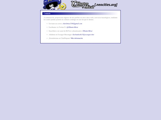 es/contact screenshot