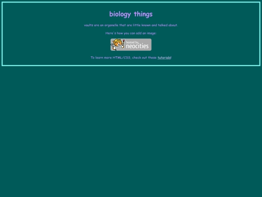 biology screenshot