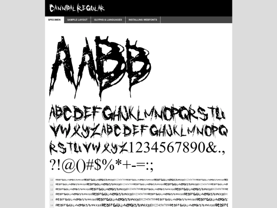 cannibal-demo screenshot