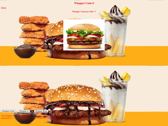 WhopperClicker/Clicker screenshot
