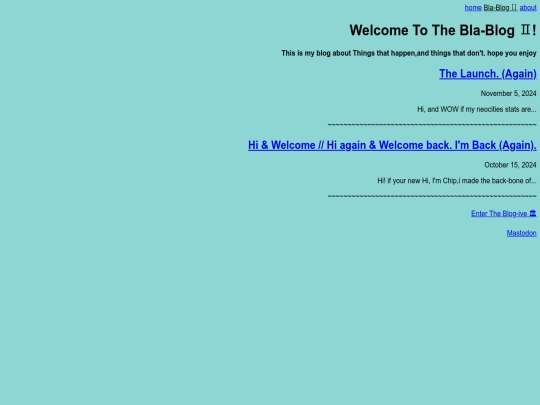 v2/bla-blog screenshot