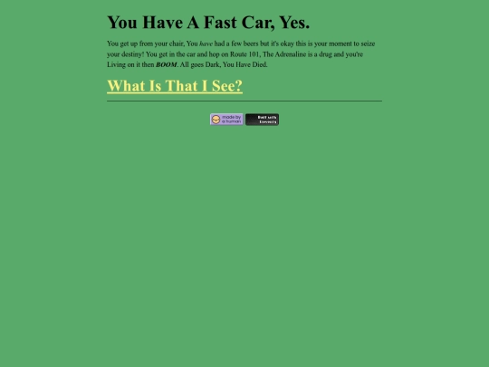 you-have-a-fast-car-yes screenshot