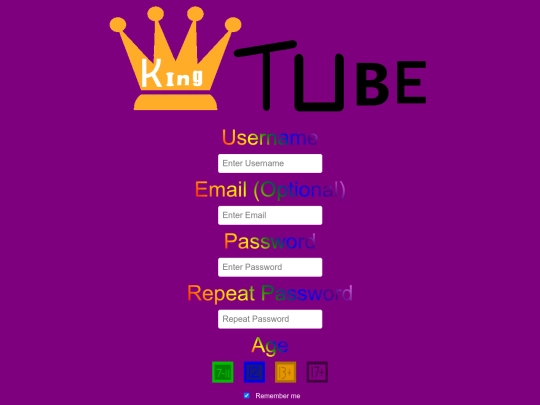 signup screenshot