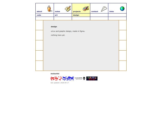 projects/design screenshot