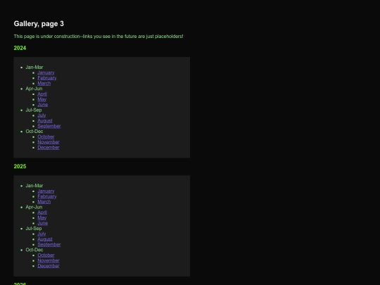 gallery/years3 screenshot