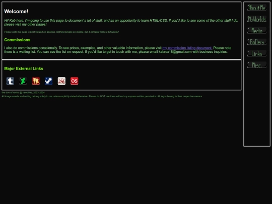 index screenshot