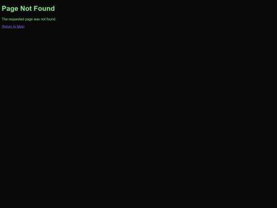 not_found screenshot