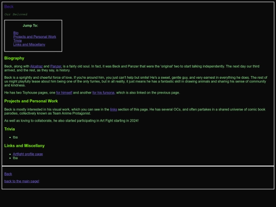 plur/beck screenshot