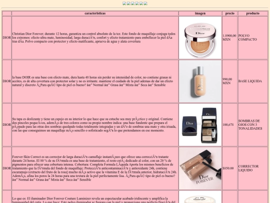 p_productos screenshot