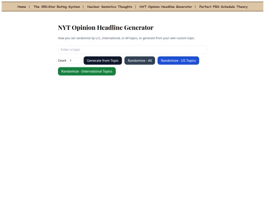 generator screenshot