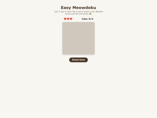 games/meowdoku screenshot