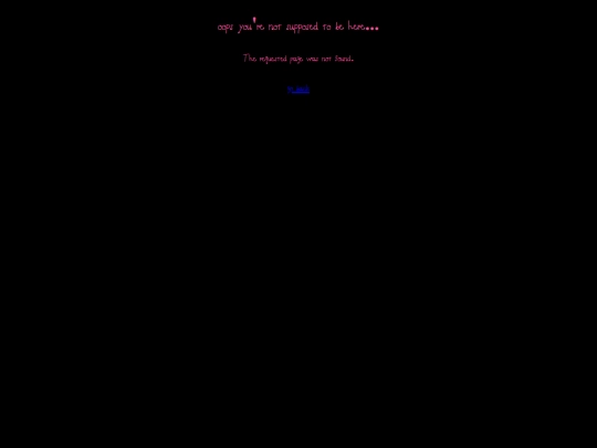 not_found screenshot