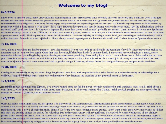 blog screenshot