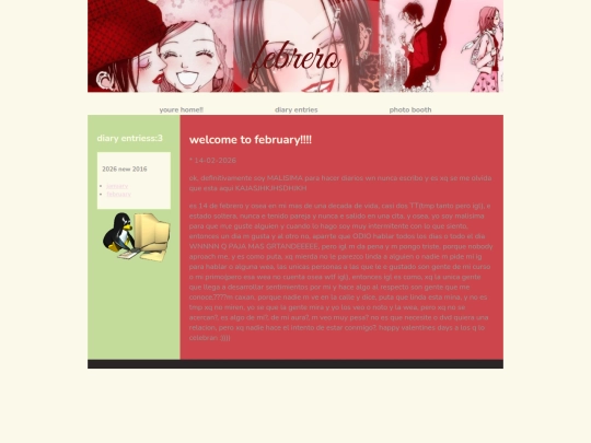 diary/feb screenshot