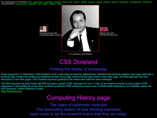 cssdixieland_computing_history screenshot