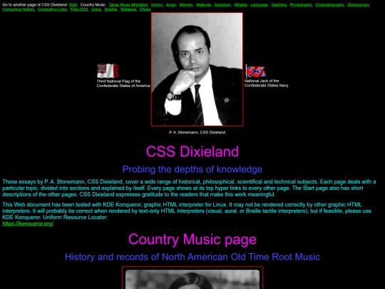 cssdixieland_country screenshot