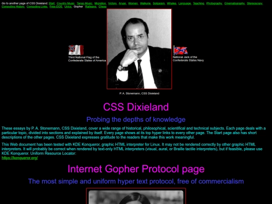 cssdixieland_gopher screenshot