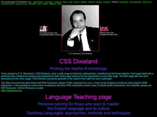 cssdixieland_teaching screenshot