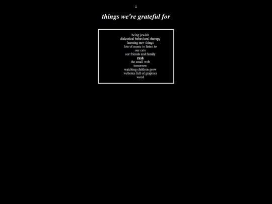 gratitude screenshot