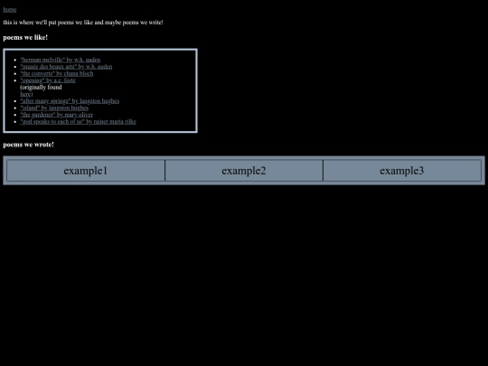 poetry screenshot