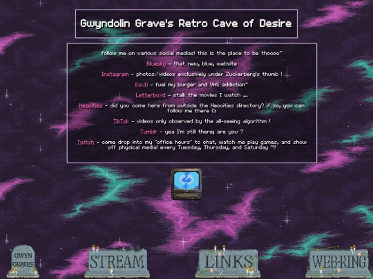 links screenshot