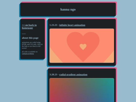 animations screenshot