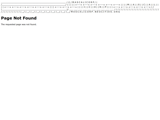 not_found screenshot
