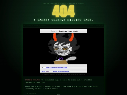 not_found screenshot