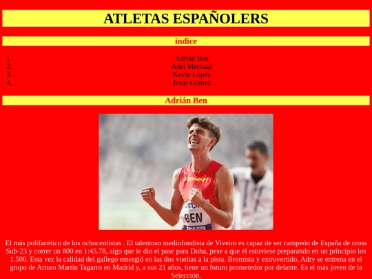 los mejores españoles de catar/los mejores españoles de catar screenshot