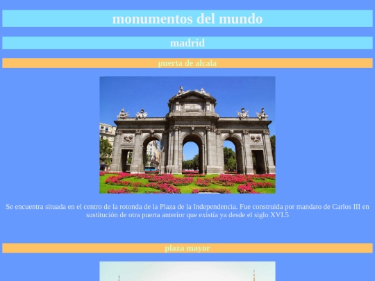 monumentos ciudades/monumentos screenshot