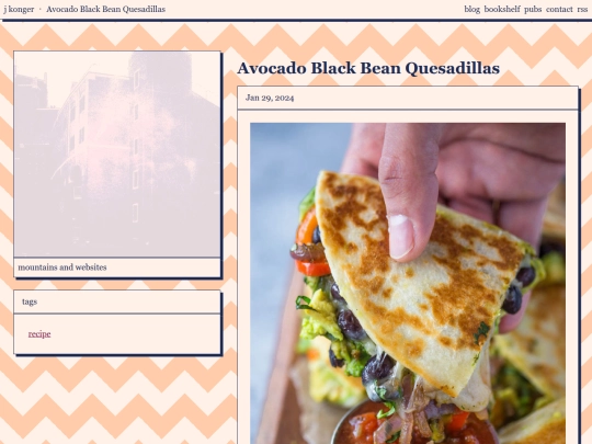 posts/recipe/avocado-black-bean-quesadillas screenshot
