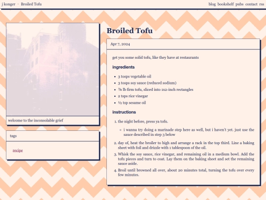 posts/recipe/broiled-tofu screenshot