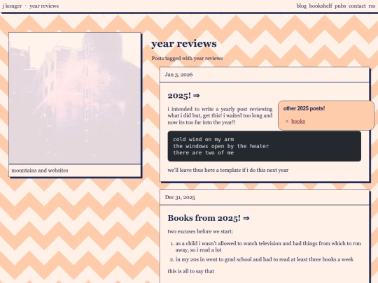 tags/year reviews screenshot