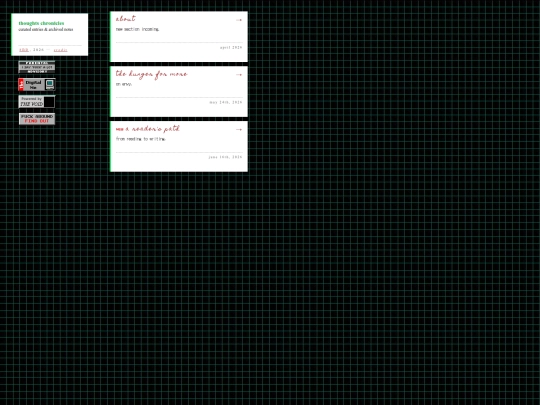 blog screenshot