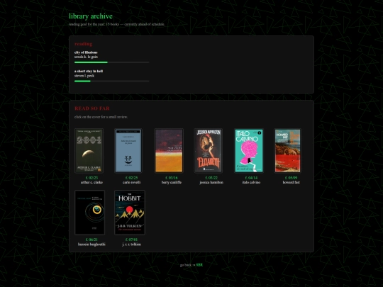 library screenshot