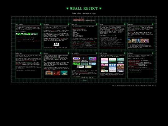 minidex/archive screenshot