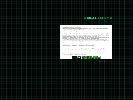 minidex/home screenshot