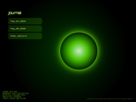 test screenshot