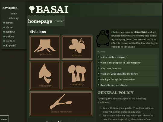 index screenshot