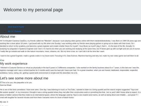 programacionweb/MySite/mypage screenshot