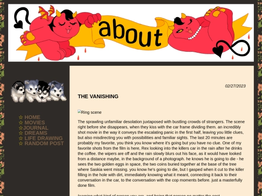 BLOG/02-27-23VANISHING screenshot