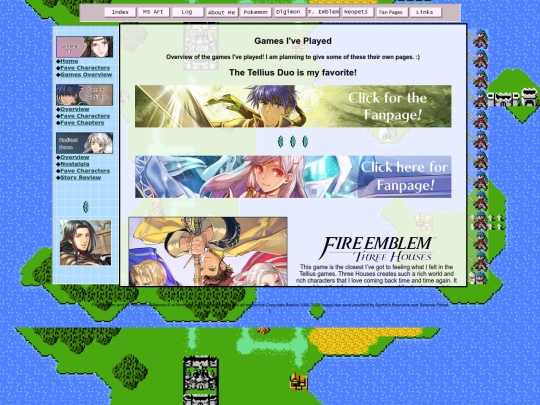 FireEmblem/FEGamesOverview screenshot